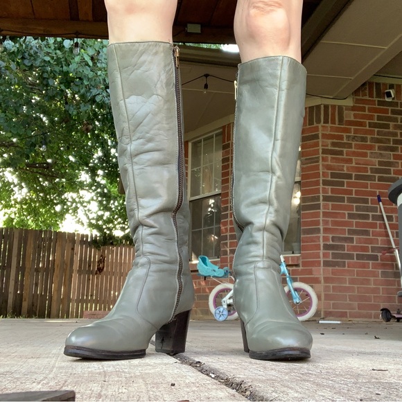 Vintage 1960s gogo boots campus boots - Picture 5 of 11